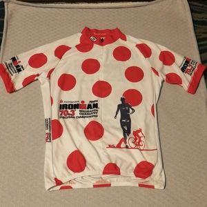 NWOT Sugoi Ironman event cycling / biking jersey